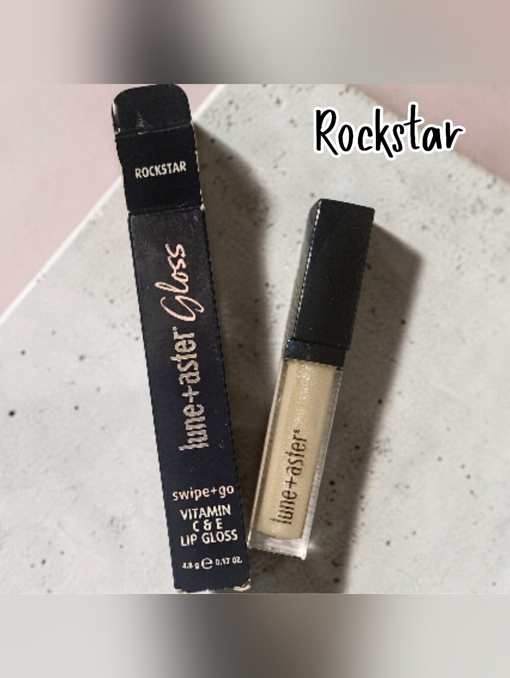 Lune+Aster Swipe+Go Vitamin C & E Lip Gloss in the shade Rockstar